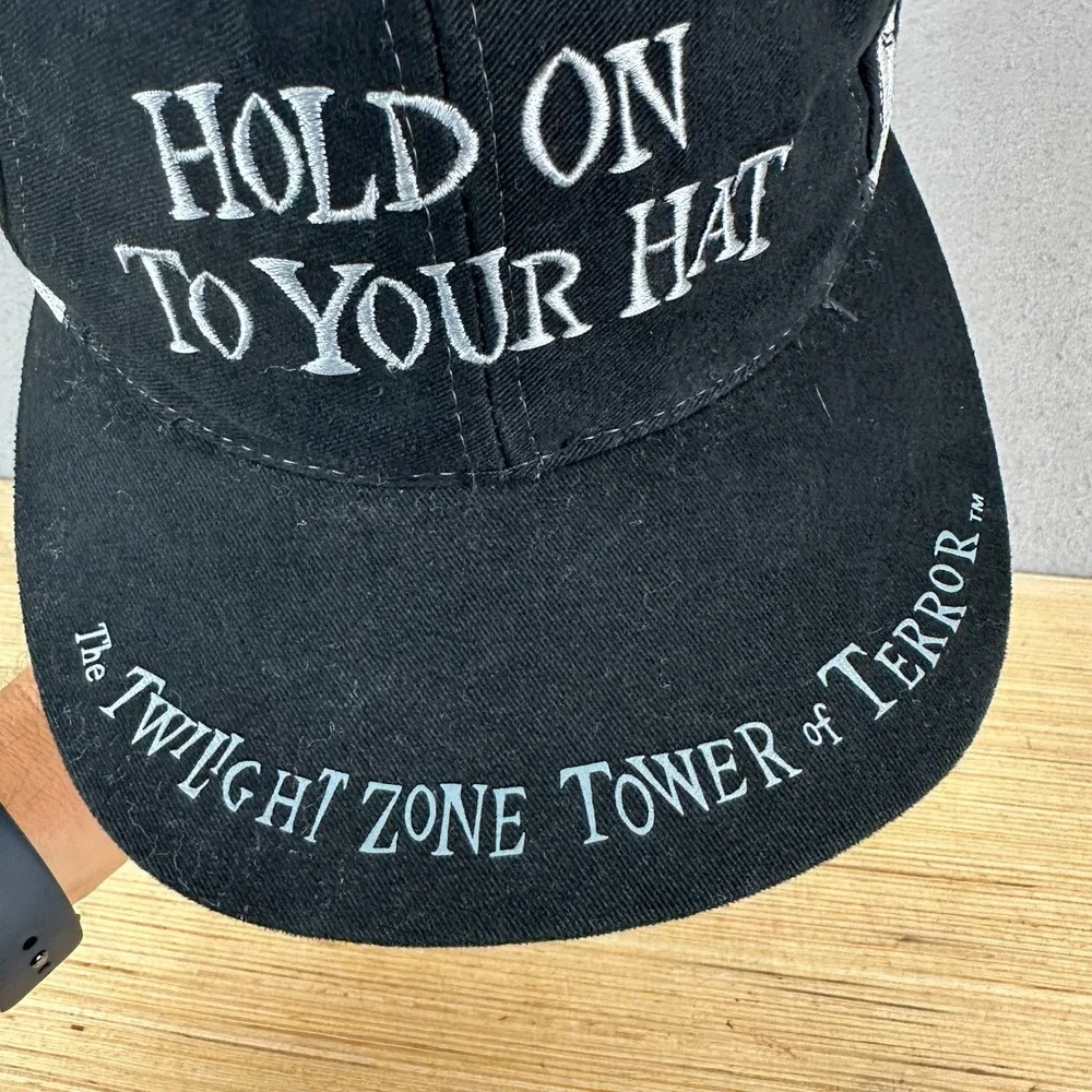 VTG Disney The Twilight‎ Zone The Tower Of Terror youth Hat 90's Goofy's Hat Co.